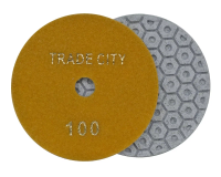 Алмазные гибкие шлифовальные круги Гайка Pads 7-STEP D100 №100